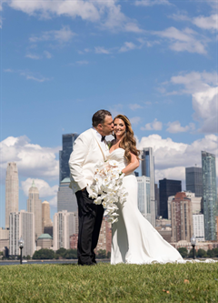 Phalaenopsis Orchid Cascading Bridal Bouquet