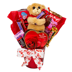 New City Florist & The Fruit Factory - stuffed animal, assorted chocolate and candy - New City NY
