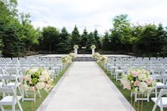 Floral Stands - Pastel Flowers With a Gold Stand