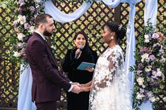 Chuppah - Dusty Lavender & White 