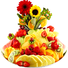 The Fruit Factory - Fruit Platter, strawberries, pineapples, kiwi, oranges - Emerson NJ
