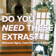 Do You Really Need a Welcome Sign, Cake Flowers, and Extra Florals?